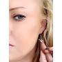 Farralone Llama Alpaca Silver Charm Figurine Jewelry Earrings