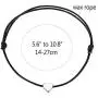 kelistom Simple Red Black String Silver Plated Heart Charm Bracelets for Women Men Teen Girls Boys Adjustable Wax Rope Bracelet Friendship Jewelry 2/6 Piece kelistom Simple Red Black String Silver Plated Heart Charm Bracelets for Women Men Teen Girls Boys Adjustable Wax Rope Bracelet Friendship Jewelry 2/6 Piece