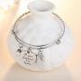 ELOI Memorial Necklace A Piece of My Heart is in Heaven Pendant Jewelry in Memory of Mom Dad Grandpa Baby Loss Memorial Gift