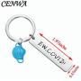 CENWA Funny Humor Keychain Ew Covid Keychain Quarantine Humor Gift