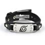 HONGDING Japanese Animation Naruto Cosplay Fashion Bracelet Wristband with Symbol for Kids Teens Adults and Anime-Fans