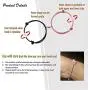 Leather Made Magnetic Couples Bracelets - Sweet Heart, Leather, Mutual Attraction Bracelets for Boyfriend Girlfriend Men Women Long Distance Him and Her