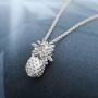 Yalice Lovely Pineapple Pendant Necklace Chain Tropical Fruit Necklaces Jewelry for Women and Girls