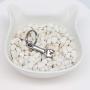 Urn Necklace for Ashes Wrench Hammer Keychain Holder Ashes for Pet Human Stainless Steel Keepsake Memorial Cremation Jewelry for Men Women