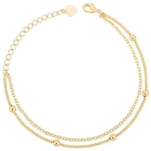 18K Gold Chain Bracelet Tiny Pearl Lucky Evil Eye Turquoise Link Bracelet Sets Minimalist Layering Stacking Jewelry for Women 18K Gold Chain Bracelet Tiny Pearl Lucky Evil Eye Turquoise Link Bracelet Sets Minimalist Layering Stacking Jewelry for Women