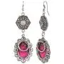 Efulgenz Boho Vintage Antique Ethnic Gypsy Tribal Indian Oxidized Silver Crystal Dangle Earrings Jewelry Set Efulgenz Boho Vintage Antique Ethnic Gypsy Tribal Indian Oxidized Silver Crystal Dangle Earrings Jewelry Set