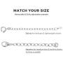 BENIQUE Necklace Bracelet Extenders for Women Men - 14K Gold Filled or 925 Sterling Silver, Medium Size Chain, Jewelry Extension, Durable Strong Removable, Made in USA, 2'', 4'', or 6'' (Single Piece)