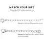 BENIQUE Necklace Bracelet Extenders for Women Men - 14K Gold Filled or 925 Sterling Silver, Medium Size Chain, Jewelry Extension, Durable Strong Removable, Made in USA, 2'', 4'', or 6'' (Single Piece)