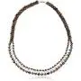 Elegant Womens Hematite Magnetic Therapy Necklace with Healing Stones Pain Relief for Neck Arthritis Migraine Headaches Shoulders and Back (Regular, Tiger Eye) Elegant Womens Hematite Magnetic Therapy Necklace with Healing Stones Pain Relief for Neck Arthritis Migraine Headaches Shoulders and Back (Regular, Tiger Eye)