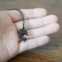 Cute Dolphin Natural Wood Pendant Necklace for Men Women Children Kids Boys Girls Gift Wooden Car Rearview Mirror Pendant