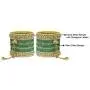 MUCH-MORE Ghungroo Style Latkan Punjabi Metal Bangles for Karva Chauth & Wedding Wear for Women & Girls MUCH-MORE Ghungroo Style Latkan Punjabi Metal Bangles for Karva Chauth & Wedding Wear for Women & Girls