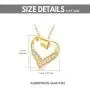 Blocaci 14K Yellow Gold Heart Pendant Necklaces for Women Girls Moissanite Pearl Necklaces Love Jewelry for Wife Daughter Mother, 16+1+1 Inch Blocaci 14K Yellow Gold Heart Pendant Necklaces for Women Girls Moissanite Pearl Necklaces Love Jewelry for Wife Daughter Mother, 16+1+1 Inch