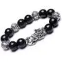 ZenBless Fengshui Black Obsidian Wealth Bracelet Pi Xiu Prosperity Pi Yao Bracelet Mantra Bead Bracelets Attract Wealth and Good Luck ZenBless Fengshui Black Obsidian Wealth Bracelet Pi Xiu Prosperity Pi Yao Bracelet Mantra Bead Bracelets Attract Wealth and Good Luck