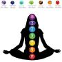 PLTGOOD 6mm Bead Bracelet for Men Women 7 Chakras Lava Rock Stone Anxiety Bracelet Essential Oil Diffuser Yoga Headling Boho Bracelets Bangle for Meditation Relax Aromatherapy