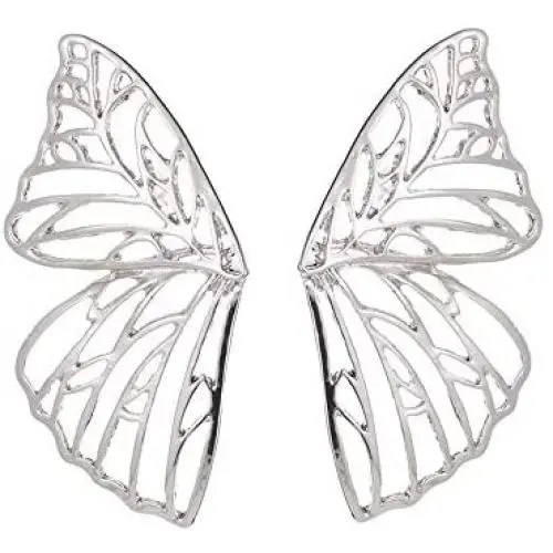 TIANHONGYAN Bohemian Hollow Butterfly Earrings Unique simple Butterfly wing Stud Lightweight Boho Dangle Drop Earrings for Women Girls Jewelry