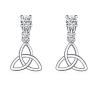 Celtic Circus | Claddagh Necklace | Celtic Knot Earrings | Irish Jewelry | Wedding | Claddagh | .925 Sterling Silver | St Patricks Day