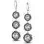 Sllaiss Lever-Back Drop Earrings Swarovski Crystal Vintage Dangle Earrings for Women Round-Cut Earrings Jewelry for Anniversary Birthday Sllaiss Lever-Back Drop Earrings Swarovski Crystal Vintage Dangle Earrings for Women Round-Cut Earrings Jewelry for Anniversary Birthday
