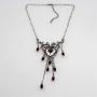 Halloween Fashion Blood Heart Rose Skull Collar Necklace Punk Gothic Jewelry Women Necklace (Necklace2)