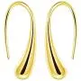 Women Fashion Teardrop Back Earrings,Small Sterling Sliver Plated Classic Dangle Hoop Earring Thread Drop Earrings