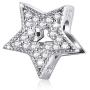 BAMOER 925 Sterling Silver Charms for Pandora Bracelets Cat Dog Bird Star Heart Birthday Cake Beads Charm Jewelry Gifts for Women