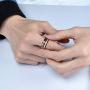 King Will Classic 6mm/8mm Titanium Stainless Steel Ring Wedding Band for Men Women Engagement Ring Comfort Fit