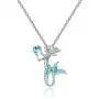 luomart Little Mermaid Necklaces for Girls,Birthstone Pendant Jewelry Gifts Set for Women Teens luomart Little Mermaid Necklaces for Girls,Birthstone Pendant Jewelry Gifts Set for Women Teens
