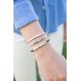 Tally Puppy Kindness Engraved Braided Bracelet Inspirational Bracelets Encouragement Gifts for Women Mantra Bracelets Women Thinking of You Gifts for Women Meaningful Gifts Adjustable Bracelet