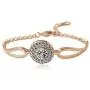 MAFMO Women Fashion Jewelry 18K Gold Plated Crystal Round Shaped Necklace Bracelet Earrings Set MAFMO Women Fashion Jewelry 18K Gold Plated Crystal Round Shaped Necklace Bracelet Earrings Set