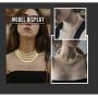 JOERICA 4 Pcs 2MM-4.5MM Gold Plated Flat Snake Chain Necklaces for Women Men Stainless Steel Herringbone Dainty Adjustable Choker Necklaces Set Jewelry Gift (14''-22'')