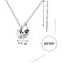 AKTAP Sloth Gifts Sloth Necklace Great Things Take Time Sloth Lovers Gifts Best Friend Jewlry For Women Girl