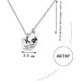 AKTAP Sloth Gifts Sloth Necklace Great Things Take Time Sloth Lovers Gifts Best Friend Jewlry For Women Girl