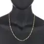 The Bling Factory 4mm 14k Yellow Gold Plated Flat Figaro Chain Necklace The Bling Factory 4mm 14k Yellow Gold Plated Flat Figaro Chain Necklace