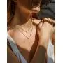 Makone Heart Necklace Gold 18k Layered Choker Necklace Gift for Women Girls Necklace Adjustable Layering Jewelry Set Makone Heart Necklace Gold 18k Layered Choker Necklace Gift for Women Girls Necklace Adjustable Layering Jewelry Set