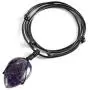 Top Plaza Natural Healing Crystals Teardrop Gemstone Necklace Adjustable Wrapped Stone Pendant Necklaces Reiki Quartz Jewelry for Mens Womens Top Plaza Natural Healing Crystals Teardrop Gemstone Necklace Adjustable Wrapped Stone Pendant Necklaces Reiki Quartz Jewelry for Mens Womens
