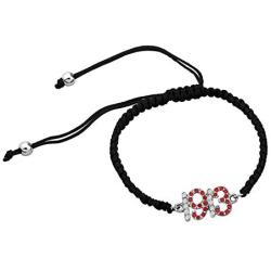 LBSBO Delta Sigma Theta Sorority Jewelry 1913 Zircon Adjustable Bracelet Delta Gift DST Jewelry Greek Sorority Gift