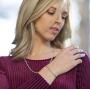 Lifetime Jewelry 3mm Rope Chain Bracelet 24k Real Gold Plated for Women and Men 7'' 8'' and 9''