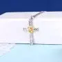 YFN Cross Necklace Sterling Silver Celtic Knot Cross Infinity Heart Love Pendant Necklace 18'' YFN Cross Necklace Sterling Silver Celtic Knot Cross Infinity Heart Love Pendant Necklace 18''