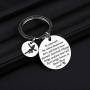 FAADBUK Peter Pan Quote Gift Fairy Tale Jewelry Peter Pan Fans Gift Inspirational Quote Keychain