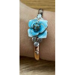 Mini 12mm Snap Jewelry Rose Gold Rhinestone Stretch Bracelets fits Petite Ginger Charms My Prime Gifts