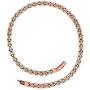 MagnetRX® Copper Magnetic Therapy Necklace - Ultra Strength Magnetic Necklace for Pain Relief and Healing - 99.9% Pure Copper Necklace with Magnets (19.25 Inches, Style: Classic)