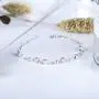 ESSIE ODILA Women 925 Sterling Silver Bracelet Boho Beach Dainty Dot Fashion Beads Chain Silver Ball CZ Bracelet for Women