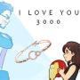 ENSIANTH I Love You 3000 Bracelet Iron Man Inspire Gift Avengers Bracelet Avenger Fan Gift