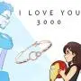 ENSIANTH I Love You 3000 Bracelet Iron Man Inspire Gift Avengers Bracelet Avenger Fan Gift