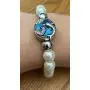 Snap Jewelry Pearl Stretch Bracelet Fits 18-20mm Standard Size Ginger Style Charms My Prime Gifts Snap Jewelry Pearl Stretch Bracelet Fits 18-20mm Standard Size Ginger Style Charms My Prime Gifts