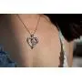 Embolden Jewelry Silver Christian Cross & Heart Pendant [I Love Jesus] CZ Necklace - Amazing Mothers Day, Easter for Girls Teens & Women
