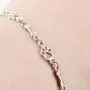 LUHE Paw and Bone Bracelets,Anklets 925 Sterling Silver Dog Bone Paw Print Ankle Bracelets for Women Girls (Silver)