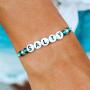 Pura Vida Salty Alphabet Beed Bracelet