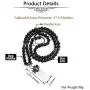 Top Plaza Natural Stone Healing Crystal Hexagonal Pointed Gemstone Pendant Necklace Crescent Moon Jewelry Adjustable Lava Rock Beads Necklaces for Women Men Top Plaza Natural Stone Healing Crystal Hexagonal Pointed Gemstone Pendant Necklace Crescent Moon Jewelry Adjustable Lava Rock Beads Necklaces for Women Men