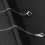 Jude Jewelers Stainless Steel Small Heart Charm Collar Necklace Jude Jewelers Stainless Steel Small Heart Charm Collar Necklace