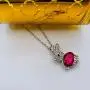 Bunny Necklace for Girls/Women - Silver Rabbit Pendant - Easter Necklace for Women - Easter Bunny Jewelry Gifts for Girls - Easter Jewelry for Girls - Silver with Rhinestones - Mall of Style